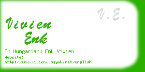 vivien enk business card